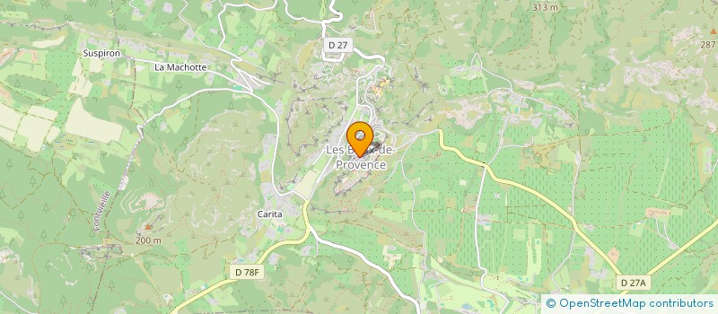 localisation de l'entreprise PRESTIGE HORSES PACA  MAUSSANE-LES-ALPILLES