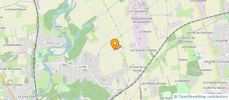 localisation de l'entreprise PRESTIGE IMMO  METTRAY