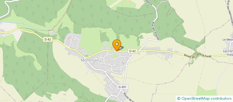 localisation de l'entreprise PRESTIGE IMMO 76  MONTMAIN