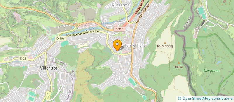 localisation de l'entreprise PRESTIGE IMMO  AUDUN LE TICHE