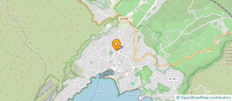 localisation de l'entreprise PRESTIGE IMMO INTERNATIONAL  CASSIS