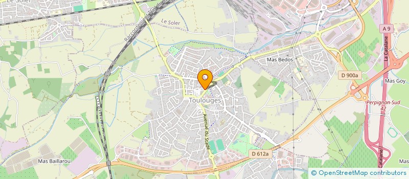 localisation de l'entreprise PRESTIGE IMMO PONTEILLA à TOULOUGES