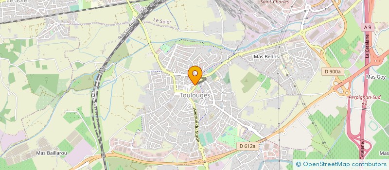localisation de l'entreprise PRESTIGE IMMO TOULOUGES à TOULOUGES