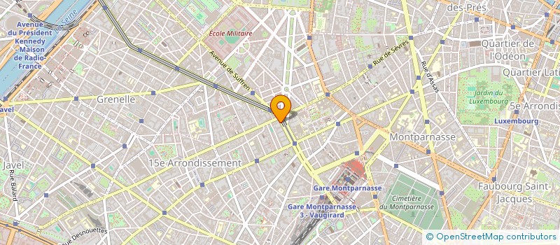 localisation de l'entreprise PRESTIGE IMMOBILIER  PARIS