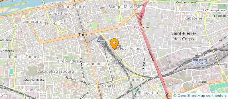 localisation de l'entreprise PRESTIGE IMMOBILIER à TOURS