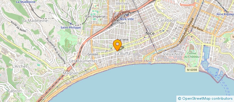 localisation de l'entreprise PRESTIGE INFORMATIQUE à NICE