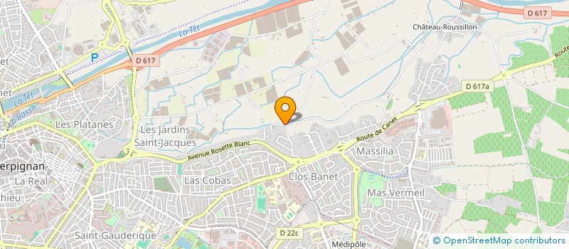 localisation de l'entreprise PRESTIGE INVEST 5  PERPIGNAN