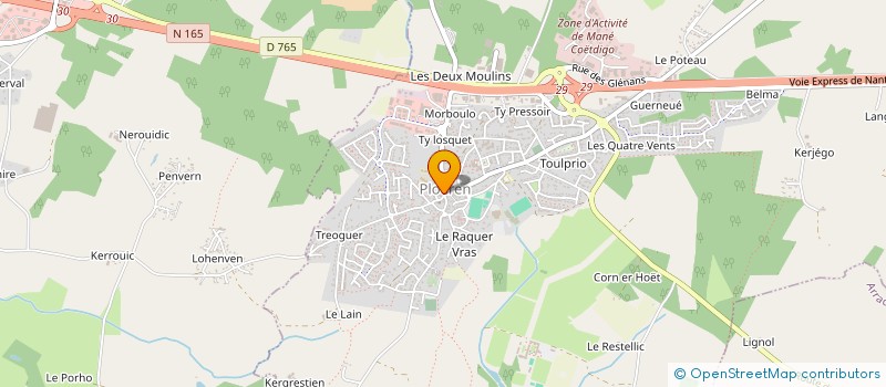 localisation de l'entreprise PRESTIGE ISOLATION à PLOEREN