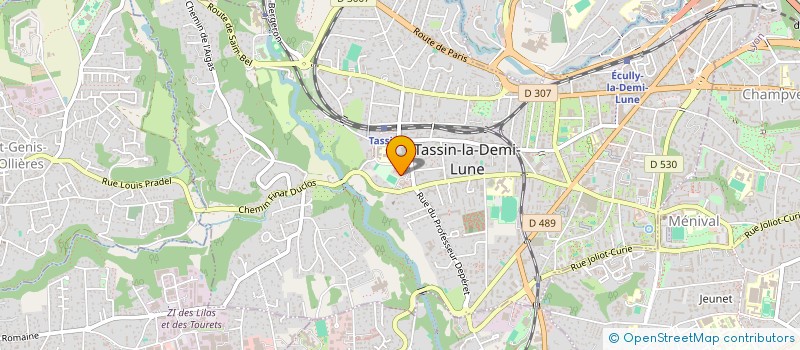 localisation de l'entreprise PRESTIGE KARS à TASSIN-LA-DEMI-LUNE