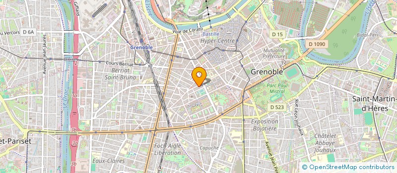 localisation de l'entreprise PRESTIGE LASER 38  GRENOBLE