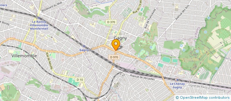 localisation de l'entreprise PRESTIGE LAV'AUTO à GAGNY