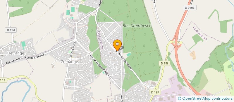 localisation de l'entreprise PRESTIGE LAVAGE  FAULQUEMONT