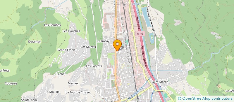 localisation de l'entreprise PRESTIGE LAVAGE AUTO  SALLANCHES