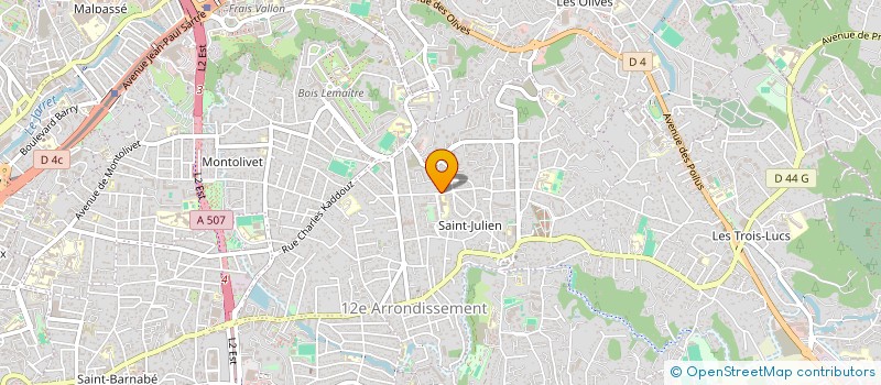 localisation de l'entreprise PRESTIGE LIVRAISONS EXPRESS à MARSEILLE