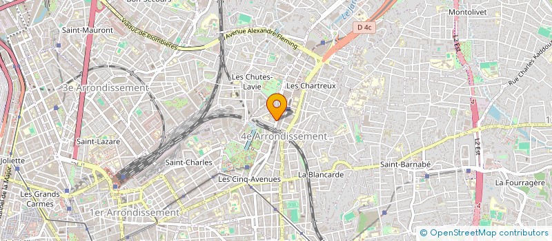 localisation de l'entreprise PRESTIGE LOUNGE à MARSEILLE