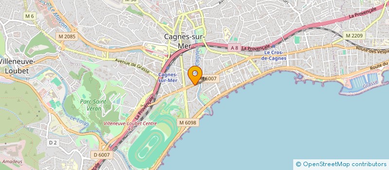 localisation de l'entreprise PRESTIGE MULTISERVICES à CAGNES-SUR-MER