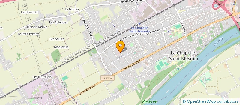 localisation de l'entreprise PRESTIGE NETTOYAGE à LA CHAPELLE-SAINT-MESMIN