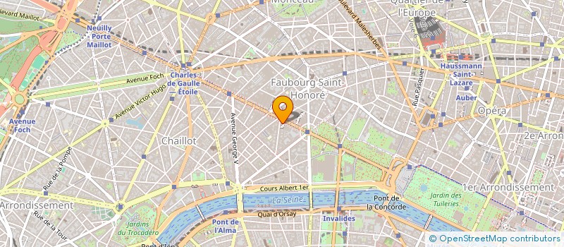 localisation de l'entreprise PRESTIGE PARFUMERIE FRANCAISE à PARIS