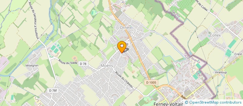localisation de l'entreprise PRESTIGE PATRIMOINE à PREVESSIN-MOENS