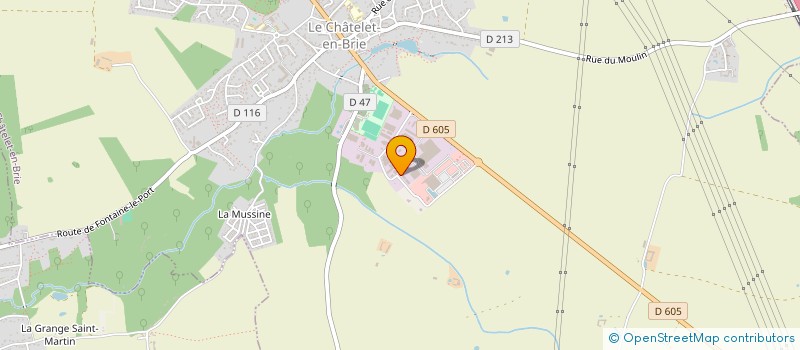 localisation de l'entreprise PRESTIGE PAYSAGE  LE CHATELET-EN-BRIE