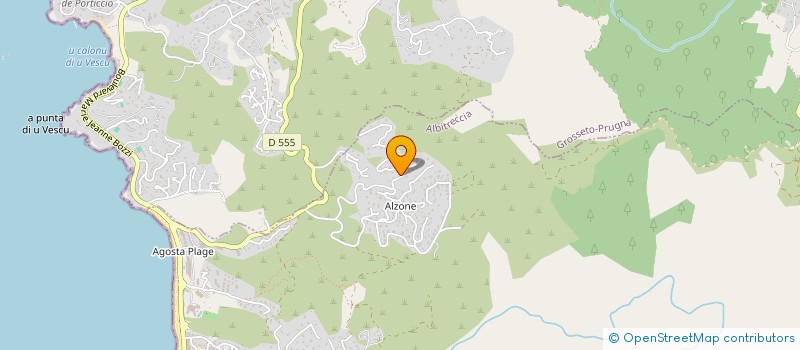 localisation de l'entreprise PRESTIGE PEN à ALBITRECCIA