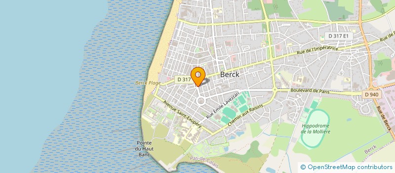 localisation de l'entreprise PRESTIGE PRESSING à BERCK