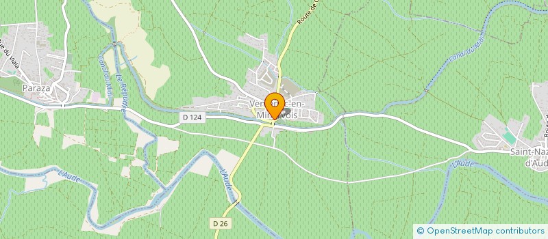 localisation de l'entreprise PRESTIGE   PRIVILEGES  VENTENAC-EN-MINERVOIS