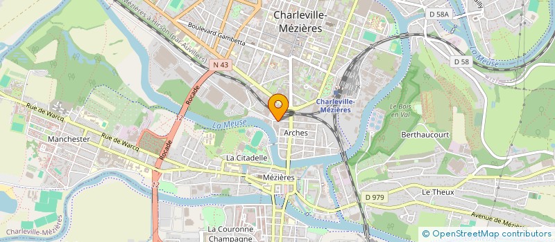 localisation de l'entreprise PRESTIGE PROD  CHARLEVILLE-MEZIERES