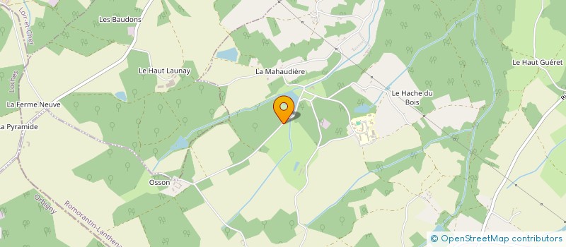 localisation de l'entreprise PRESTIGE PRODUCTION  MAREUIL-SUR-CHER