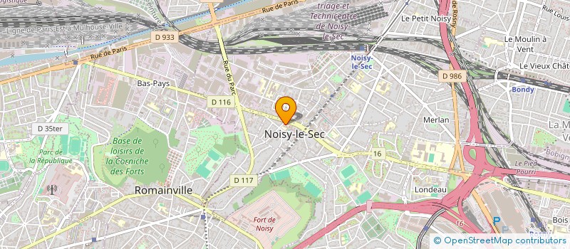 localisation de l'entreprise PRESTIGE RASSOUL  NOISY-LE-SEC