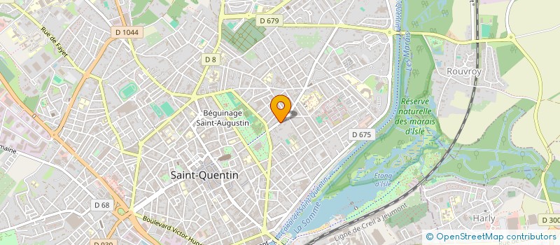localisation de l'entreprise PRESTIGE RENOVATION à SAINT-QUENTIN