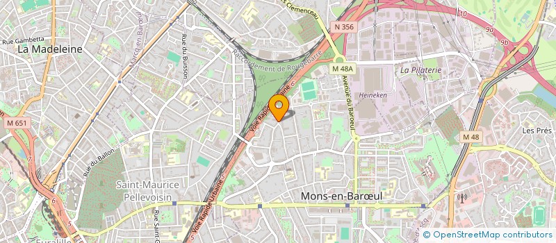 localisation de l'entreprise PRESTIGE RENOVATION  MONS-EN-BARUL