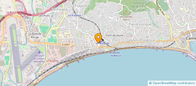 localisation de l'entreprise PRESTIGE RENT  CANNES