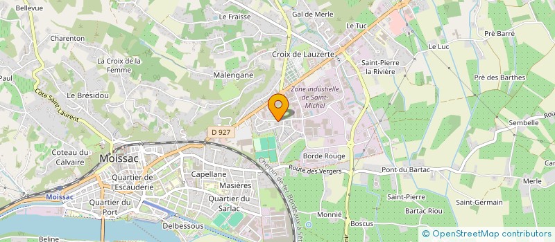 localisation de l'entreprise PRESTIGE ROLEX  MOISSAC