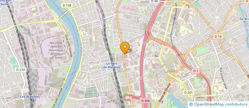 localisation de l'entreprise PRESTIGE SA à MAISONS-ALFORT