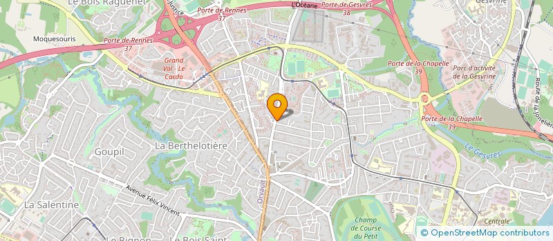 localisation de l'entreprise PRESTIGE SECURITE à NANTES