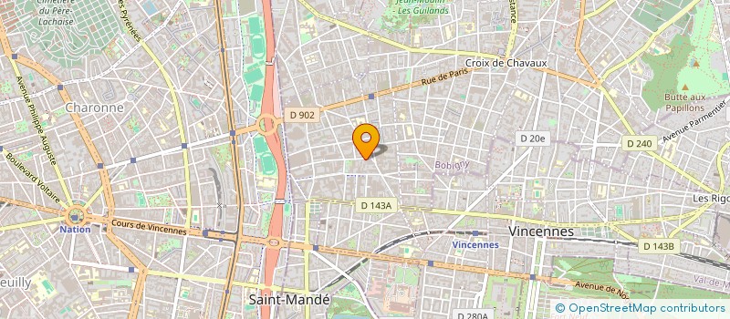 localisation de l'entreprise PRESTIGE SECURITE AGENCY à MONTREUIL