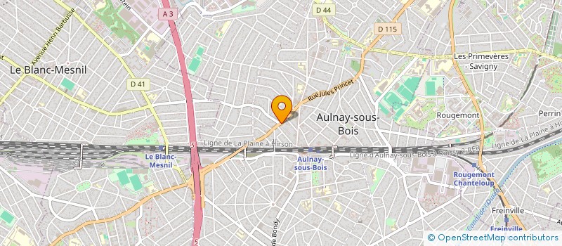 localisation de l'entreprise PRESTIGE SECURITE PRIVEE à AULNAY-SOUS-BOIS