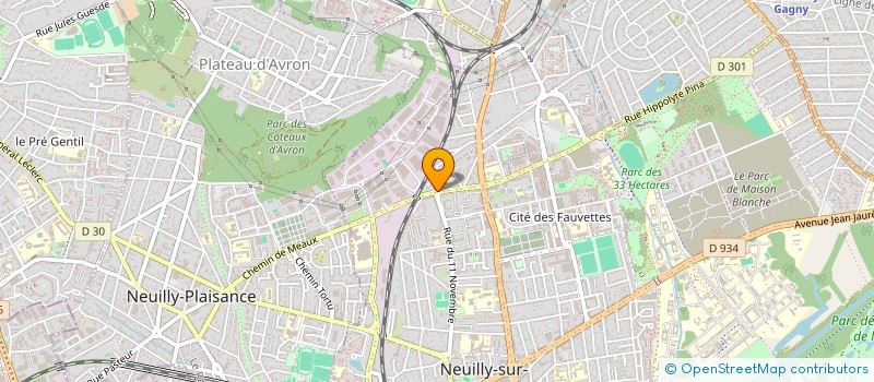 localisation de l'entreprise PRESTIGE SECURITE PRIVEE GARDIENNAGE à NEUILLY-SUR-MARNE
