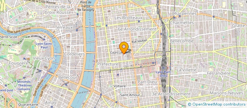 localisation de l'entreprise PRESTIGE SERVICE à LYON