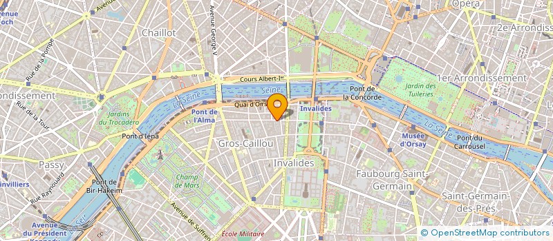 localisation de l'entreprise PRESTIGE SERVICE INTERNATIONAL à PARIS