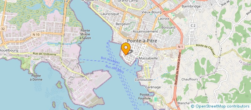 localisation de l'entreprise PRESTIGE SERVICES CONSULTING à POINTE-A-PITRE