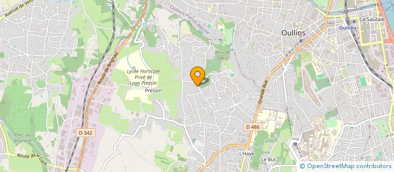 localisation de l'entreprise PRESTIGE SERVICES HOLDING  SAINT-GENIS-LAVAL