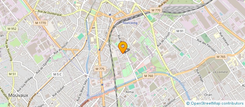 localisation de l'entreprise PRESTIGE SLS  TOURCOING