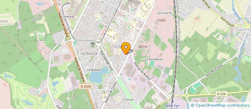 localisation de l'entreprise PRESTIGE SOLS ET MURS à ORLEANS