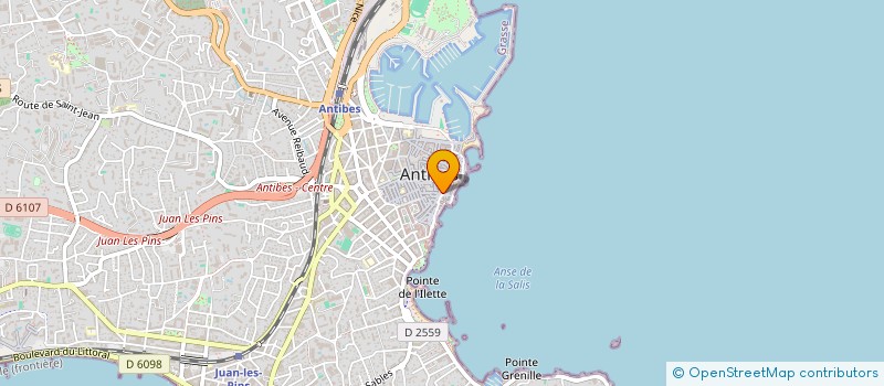 localisation de l'entreprise PRESTIGE SUD OUEST à ANTIBES