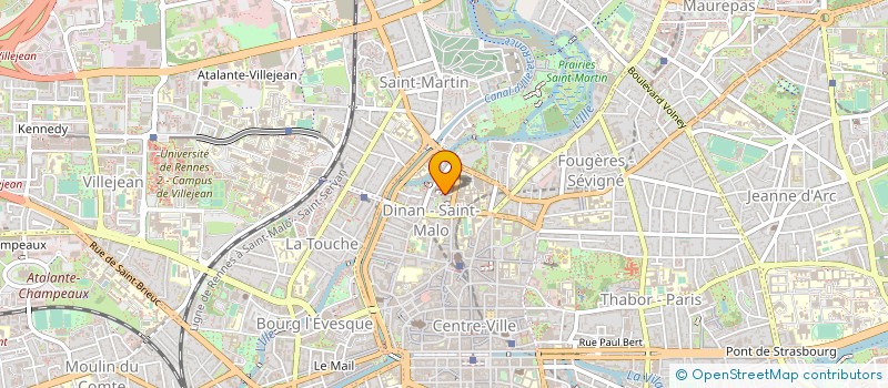 localisation de l'entreprise PRESTIGE TAXI 35  RENNES