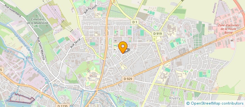 localisation de l'entreprise PRESTIGE TAXI  AMIENS