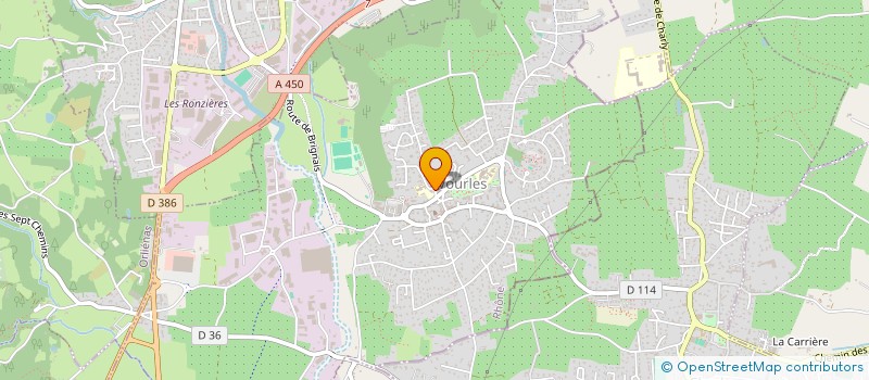 localisation de l'entreprise PRESTIGE TOILETTAGE  VOURLES