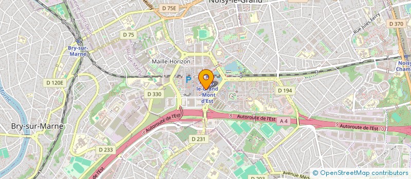 localisation de l'entreprise PRESTIGE TRANSPORT à NOISY-LE-GRAND